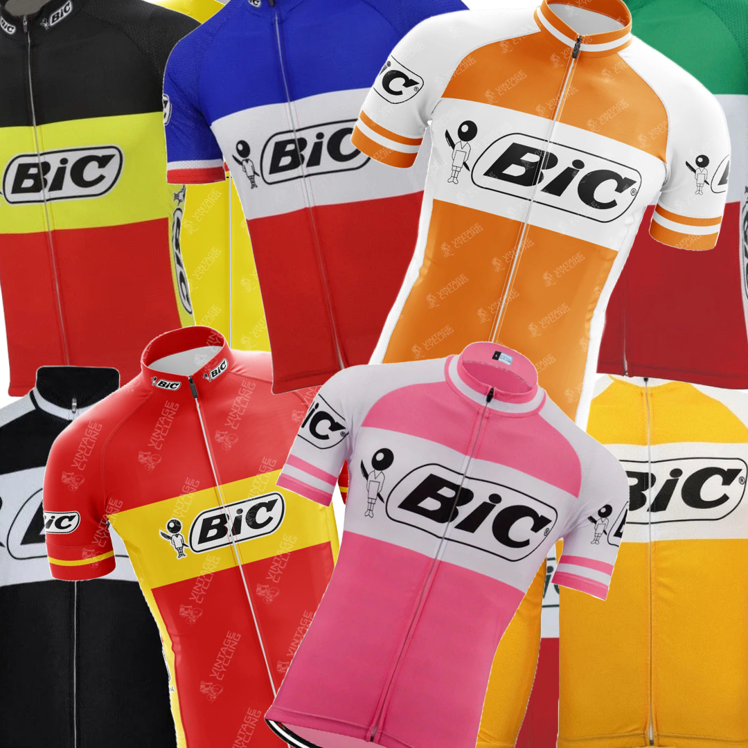 BIC Retro Cycling Jerseys