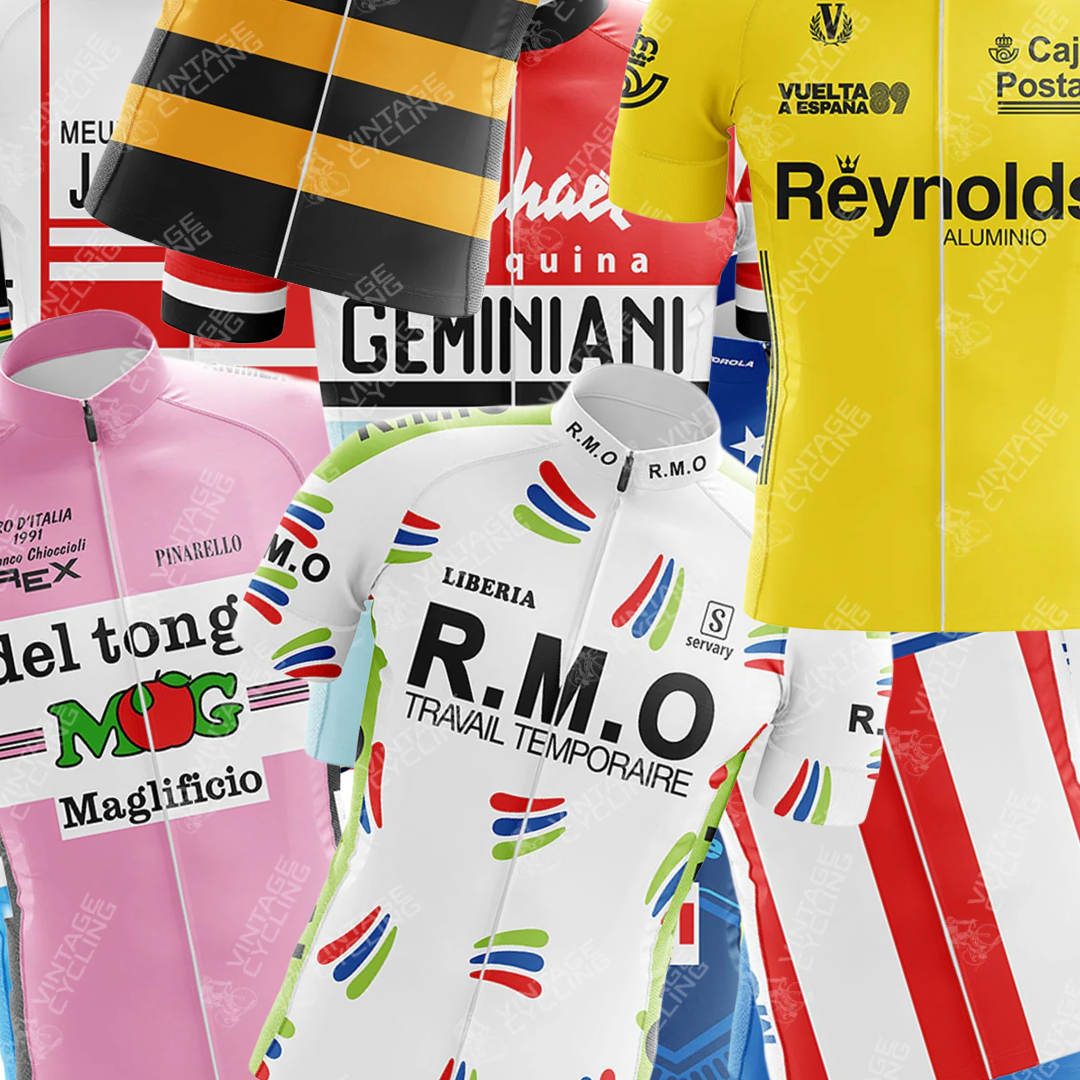 Short Sleeve Retro Cycling Jerseys