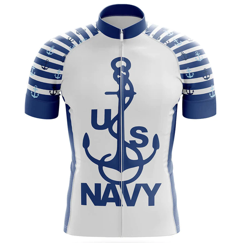 US Navy Retro Cycling Jersey Vintage Cycling Shop