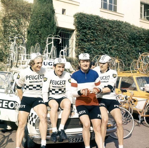 Peugeot Retro Cycling Jerseys