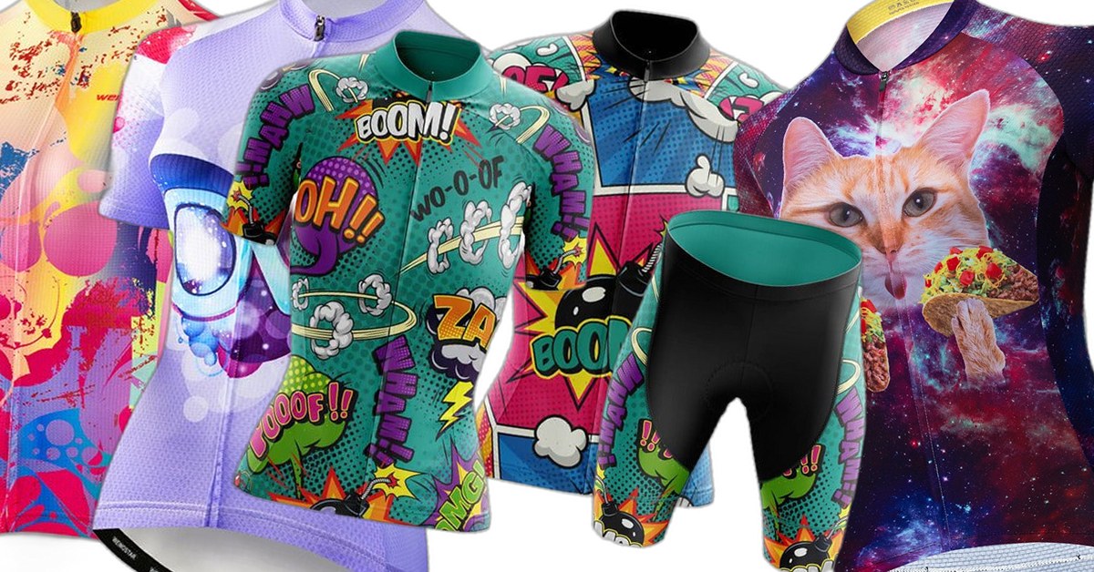 Women's Fun Cycling Jerseys | Creative Designs