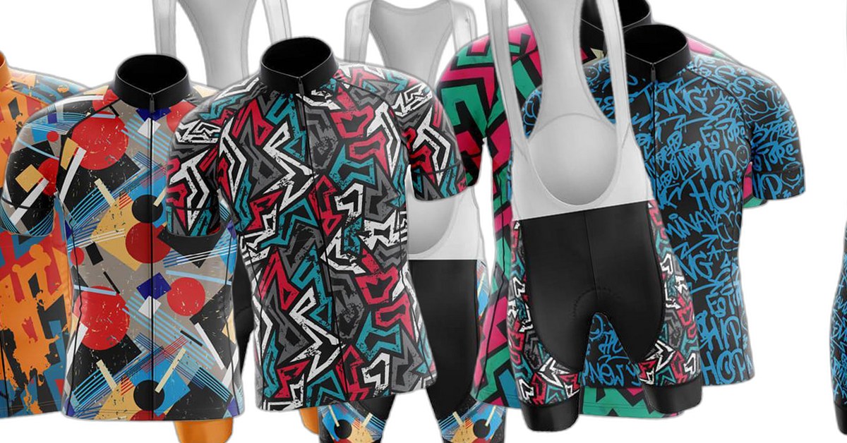 Jazzy Styled Cycling Jerseys
