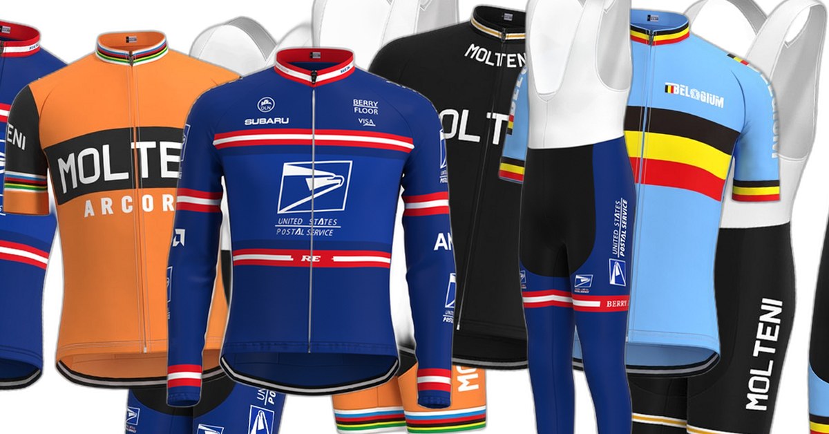 Retro Cycling Vests | Vintage Pro Team Designs