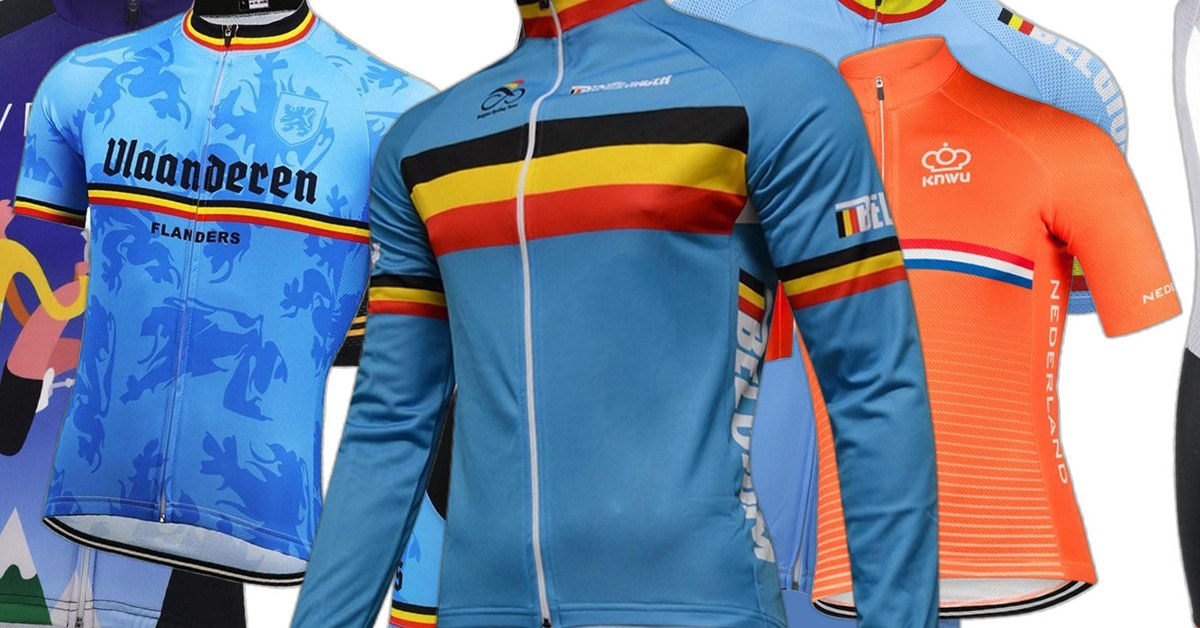 National Retro Cycling Jerseys