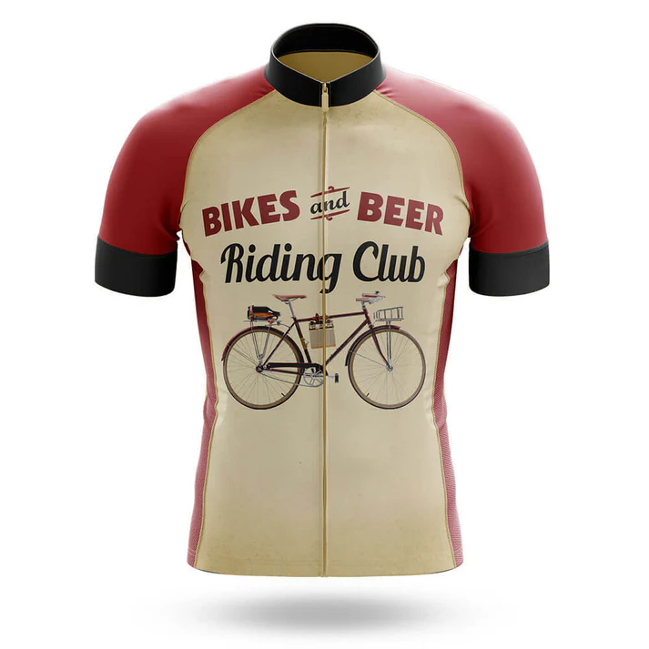 Channel a retro vibe on your next Chicago ride with the U.S. Navy Submarine Force Men Short Sleeve Cycling Set, featuring red sleeves, a cream front, and bold “U.S. Navy Submarine Force” print for standout style.