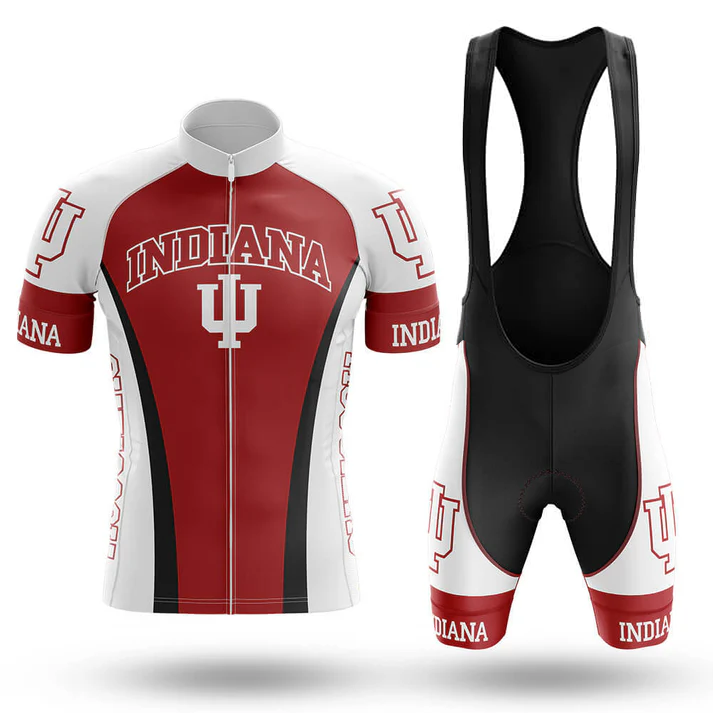 U.S. Army Men Short Sleeve Cycling Set featuring a short-sleeved, front-zip jersey and shorts with black suspenders and bold "Army" text on the legs, plus U.S. Army logos on the jersey and shorts in black, gold, and white colors.