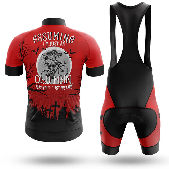 Front and back view of the U.S. Army Camouflage Short Sleeve Cycling Set, featuring a stylish camo jersey design perfect for cycling enthusiasts.