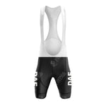 Pair black bib shorts with white straps and bold side text with the FESTINA Retro Short Sleeve Cycling Set. A front logo complements the design, all set against a plain white background to highlight its clean style.