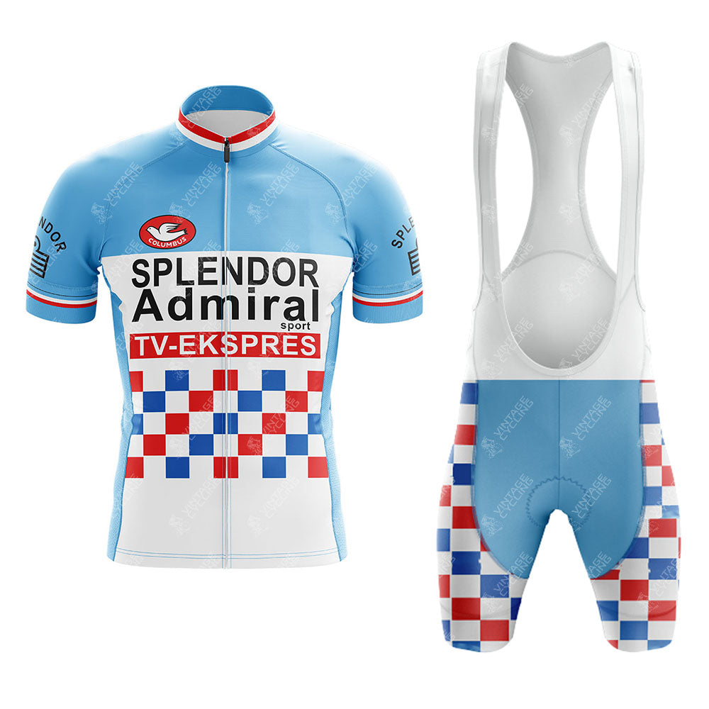 MOLTENI ARCORE Retro Wielerset Korte Mouwen