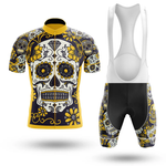 A men’s short sleeve cycling set named "U.S. Navy Veteran Old Man," designed to honor Navy veterans, featuring bold graphics and comfortable performance fabric for cyclists.