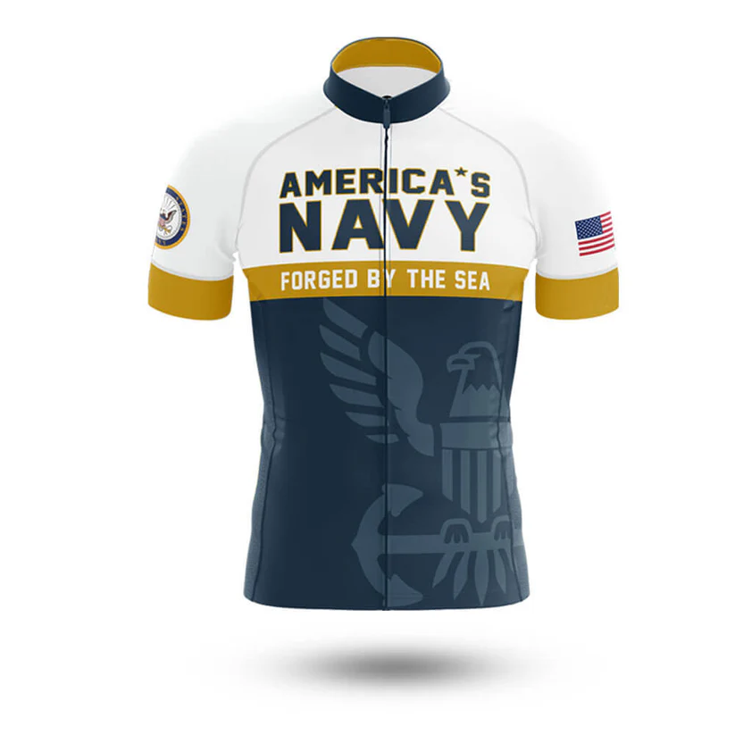 U.S.Navy V3 Men Short Sleeve Cycling Set