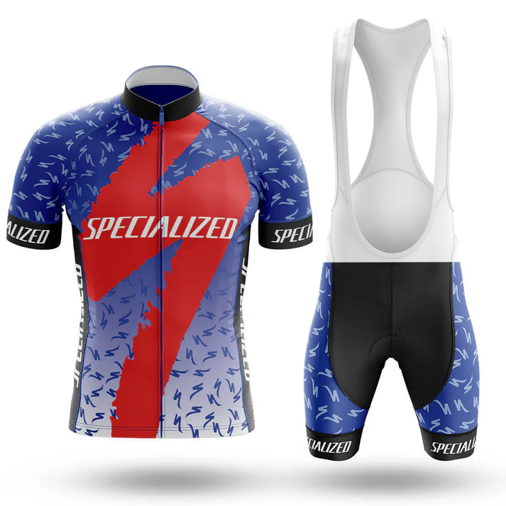 Conjunto ciclista de manga corta Chicago Flag para hombre