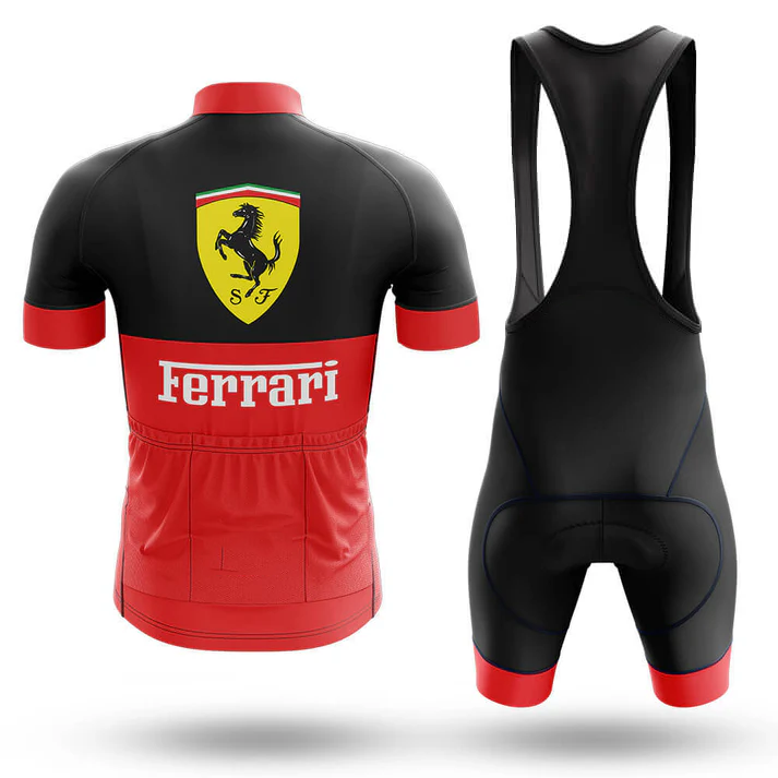 Ferrari Short Sleeve Cycling Set