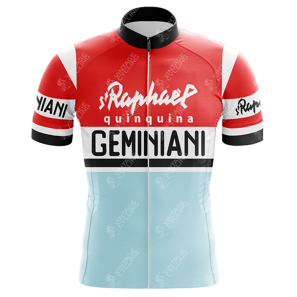 Maglia da ciclismo vintage St Raphael Quinquina Geminiani 