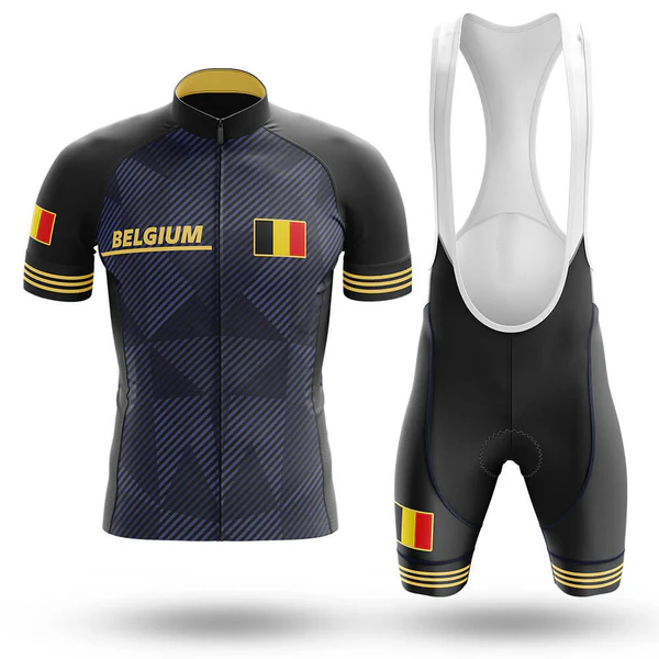 België korte mouwen fietsset