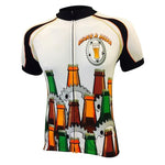 The Gears & Beers Cycling Jersey is a lightweight polyester, short-sleeve jersey featuring colorful beer bottle and gear designs. Ideal for performance cycling, it includes Gears N Beers text and a beer mug illustration for a fun, beer-themed vibe.