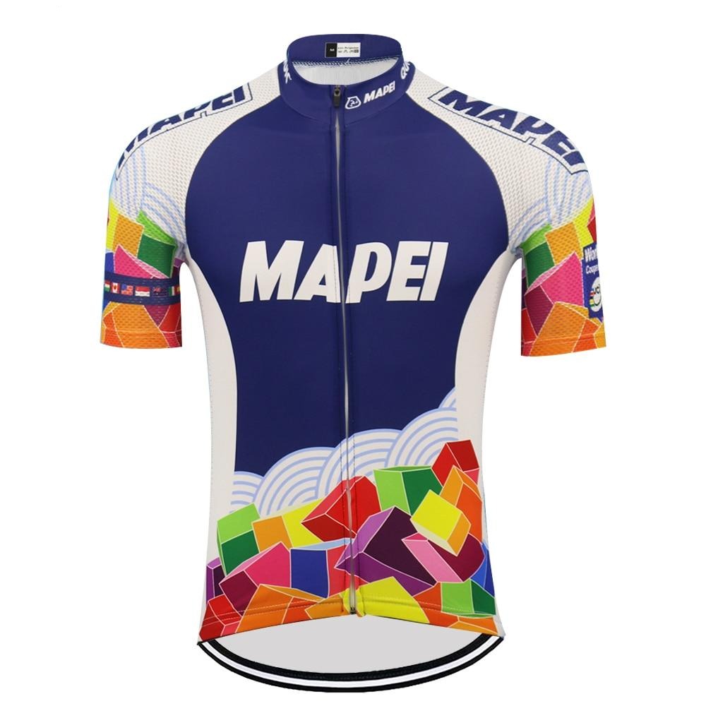 Maglia vintage da ciclismo Mapei 