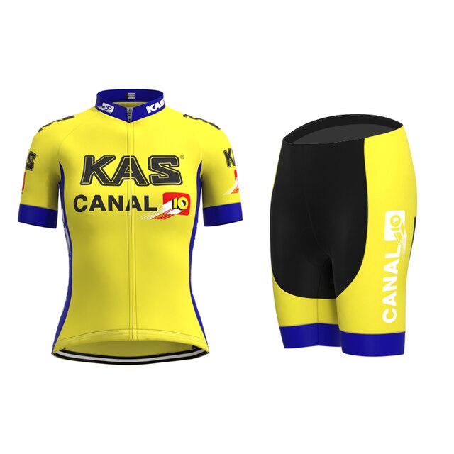 KAS Canal Retro-Radtrikot-Set für Damen 